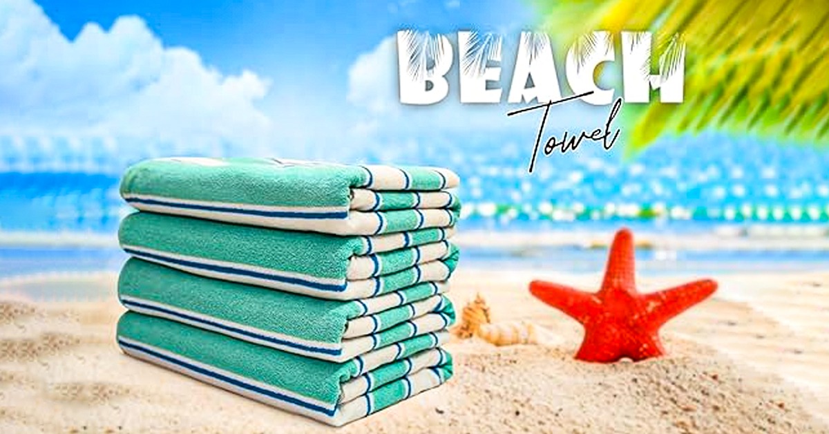 Embracing Seaside Bliss: Unveiling the Luxury of Beach Towels by My Cotton General Trading LLC